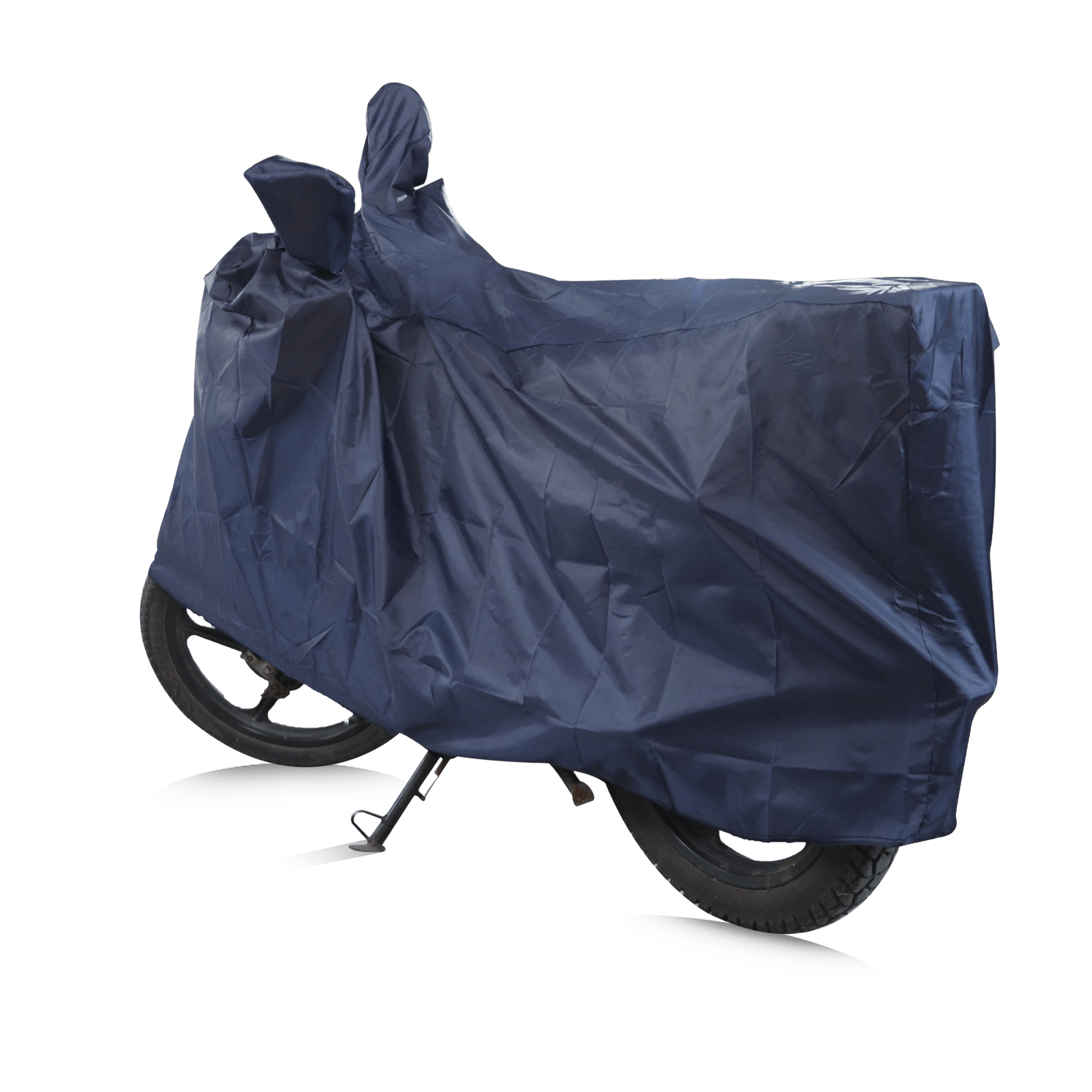 TVS Vehicle Cover - Blue Without Elastic | All-Weather Protection, Perfect Fit, and Ultimate Shield for Your Ride - TVS Motor Company